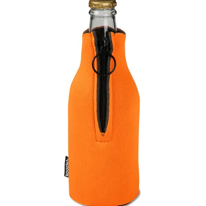 Zip-Up Bottle Koozie® Cooler - 24 hr