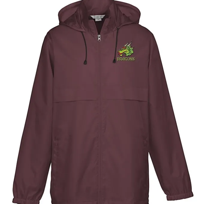Zone Lightweight Hooded Jacket - Embroidered