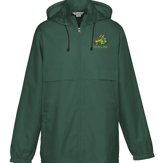 Zone Lightweight Hooded Jacket - Embroidered