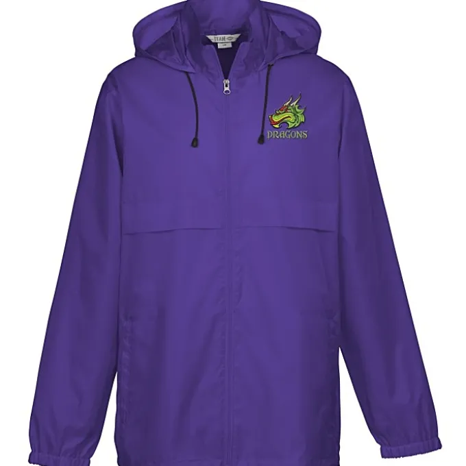 Zone Lightweight Hooded Jacket - Embroidered