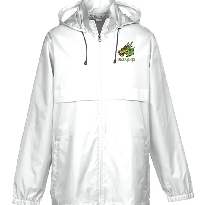 Zone Lightweight Hooded Jacket - Embroidered