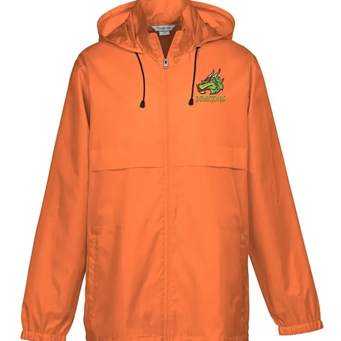 Zone Lightweight Hooded Jacket - Embroidered