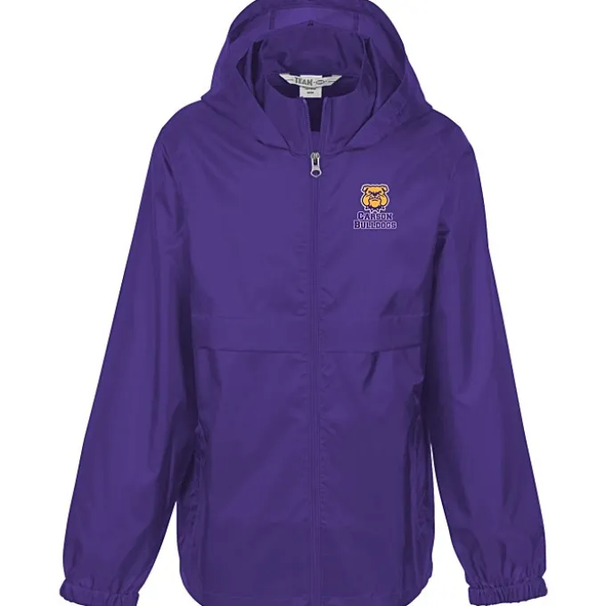 Zone Lightweight Hooded Jacket - Youth - Full Color