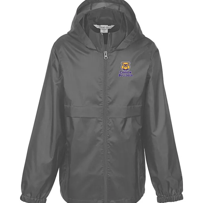 Zone Lightweight Hooded Jacket - Youth - Full Color