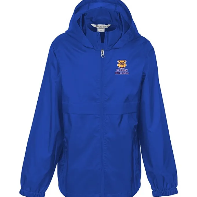 Zone Lightweight Hooded Jacket - Youth - Full Color
