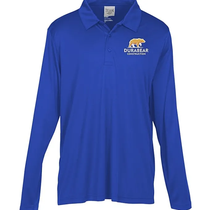 Zone Long Sleeve Performance Polo - Men's
