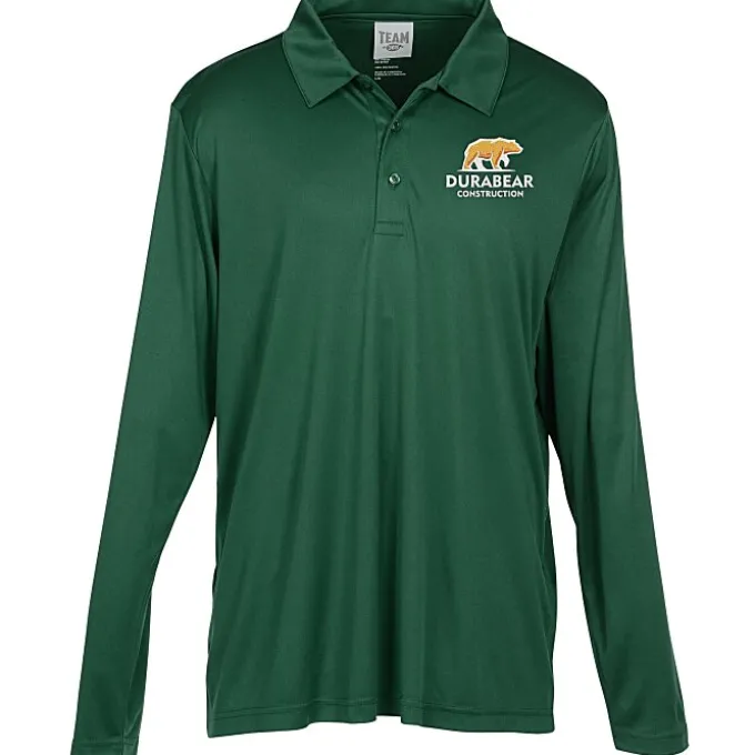 Zone Long Sleeve Performance Polo - Men's