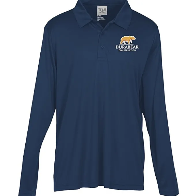 Zone Long Sleeve Performance Polo - Men's