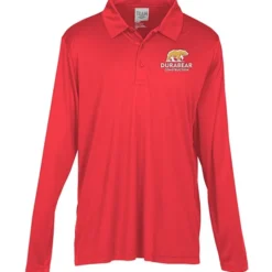 Zone Long Sleeve Performance Polo - Men's