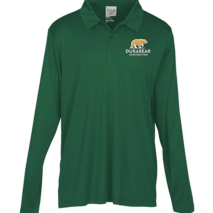 Zone Long Sleeve Performance Polo - Men's