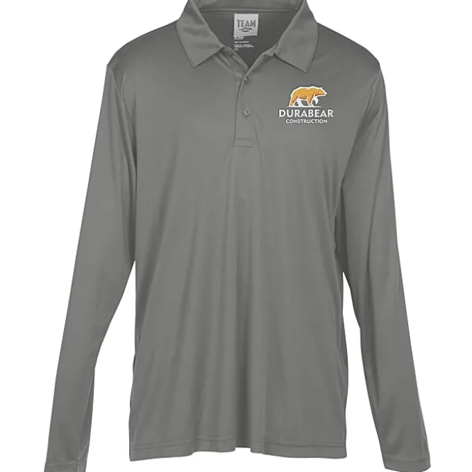Zone Long Sleeve Performance Polo - Men's