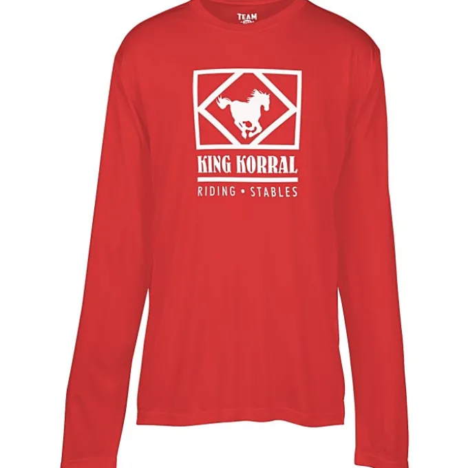 Zone Performance Long Sleeve Tee - Men's - Screen