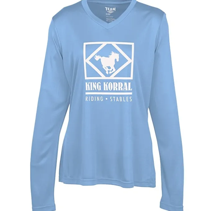 Zone Performance Long Sleeve Tee - Ladies' - Screen