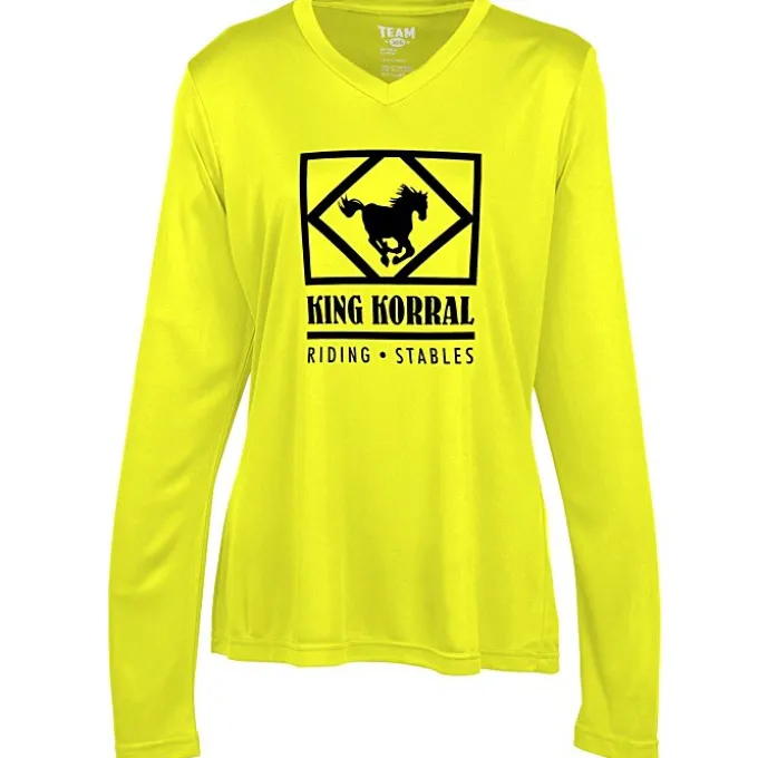 Zone Performance Long Sleeve Tee - Ladies' - Screen