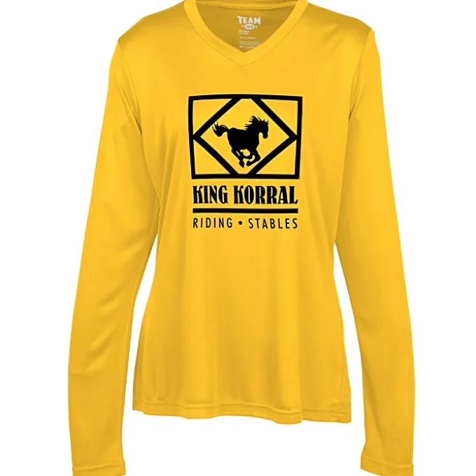 Zone Performance Long Sleeve Tee - Ladies' - Screen
