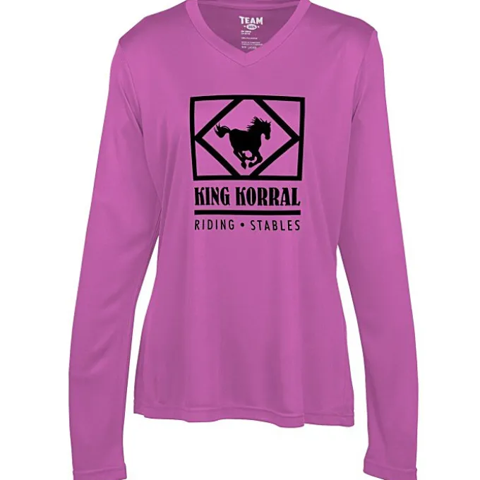 Zone Performance Long Sleeve Tee - Ladies' - Screen