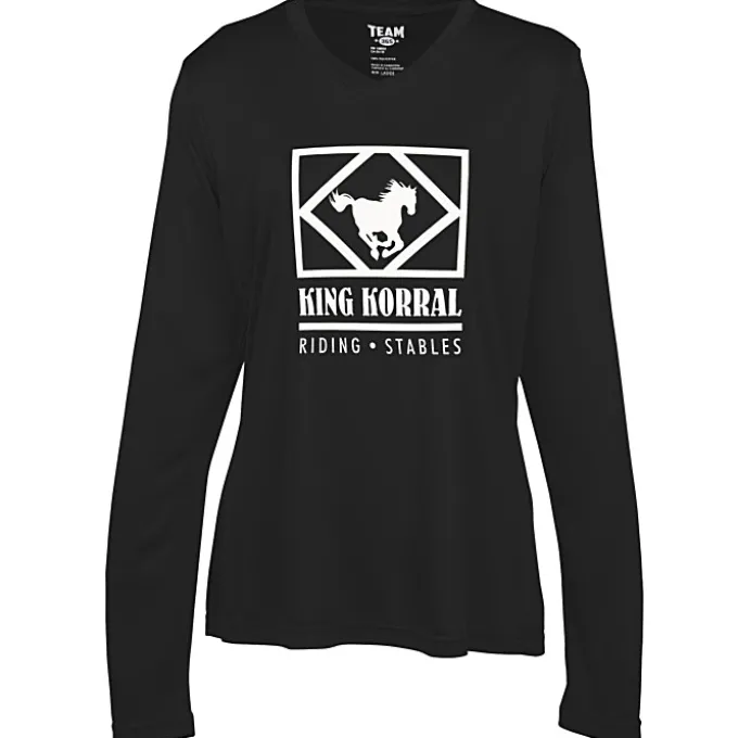 Zone Performance Long Sleeve Tee - Ladies' - Screen