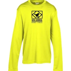 Zone Performance Long Sleeve Tee - Youth - Screen