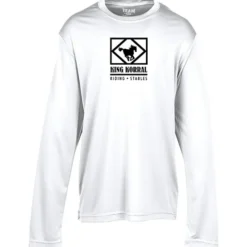 Zone Performance Long Sleeve Tee - Youth - Screen