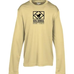 Zone Performance Long Sleeve Tee - Youth - Screen