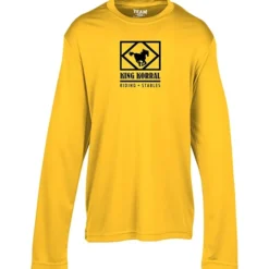 Zone Performance Long Sleeve Tee - Youth - Screen