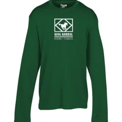 Zone Performance Long Sleeve Tee - Youth - Screen
