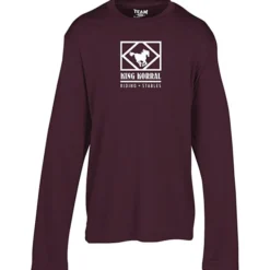 Zone Performance Long Sleeve Tee - Youth - Screen