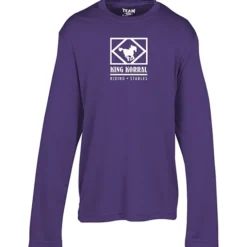 Zone Performance Long Sleeve Tee - Youth - Screen