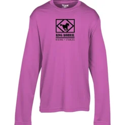 Zone Performance Long Sleeve Tee - Youth - Screen