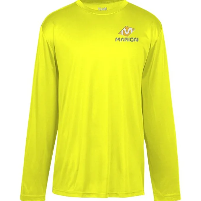 Zone Performance Long Sleeve Tee - Men's - Embroidered