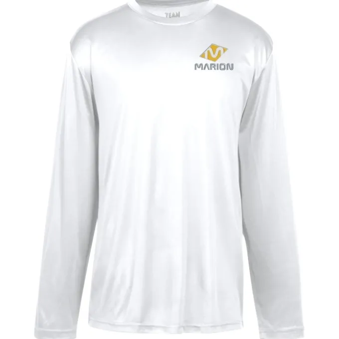 Zone Performance Long Sleeve Tee - Men's - Embroidered