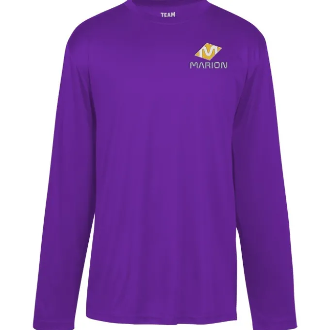 Zone Performance Long Sleeve Tee - Men's - Embroidered