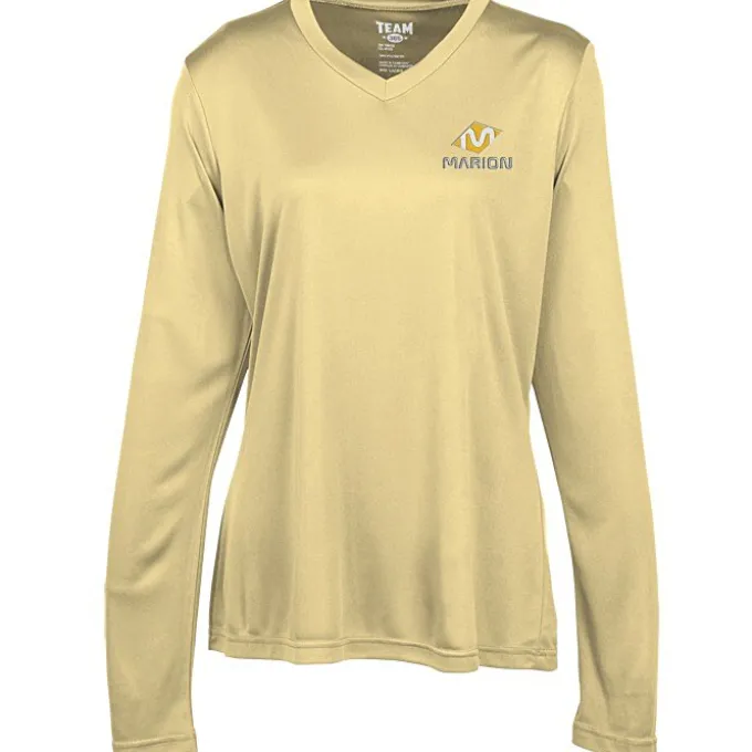 Zone Performance Long Sleeve Tee - Ladies' - Embroidered