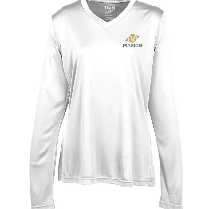 Zone Performance Long Sleeve Tee - Ladies' - Embroidered