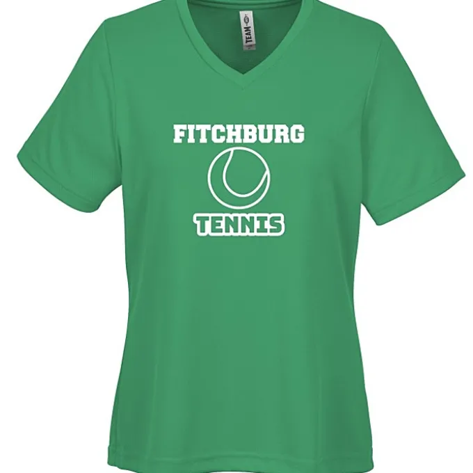 Zone Performance Mesh V-Neck T-Shirt - Ladies'