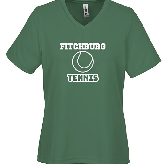 Zone Performance Mesh V-Neck T-Shirt - Ladies'