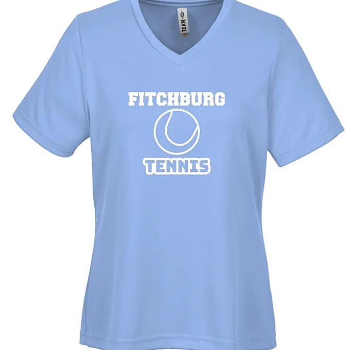 Zone Performance Mesh V-Neck T-Shirt - Ladies'