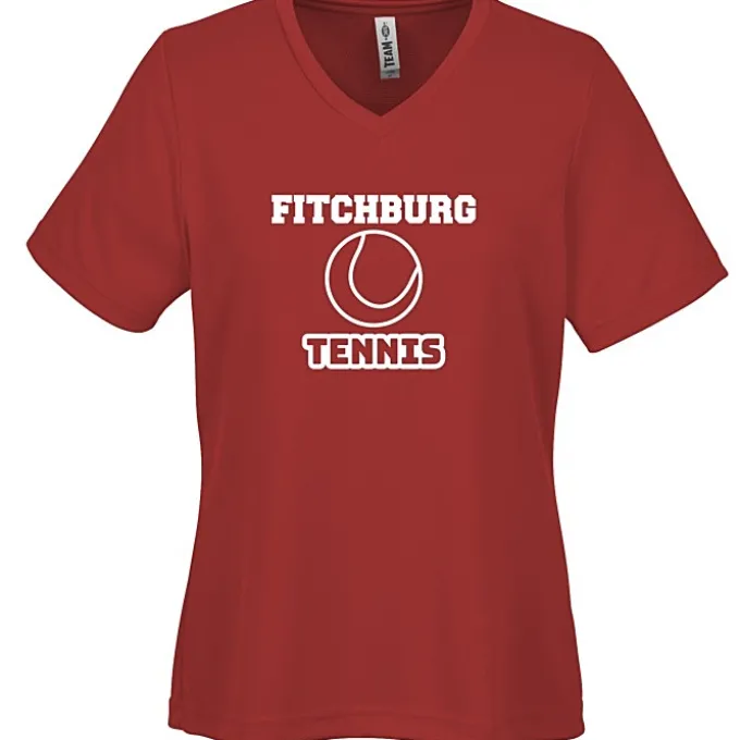 Zone Performance Mesh V-Neck T-Shirt - Ladies'