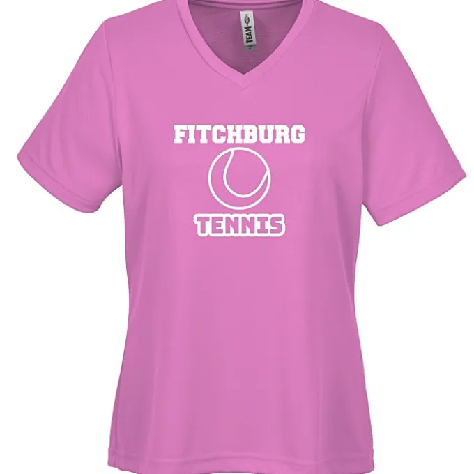 Zone Performance Mesh V-Neck T-Shirt - Ladies'