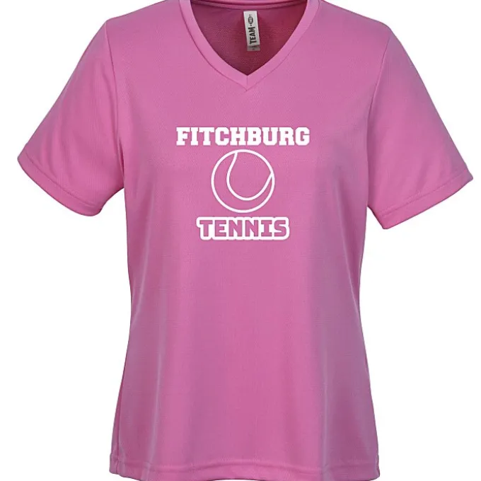 Zone Performance Mesh V-Neck T-Shirt - Ladies'