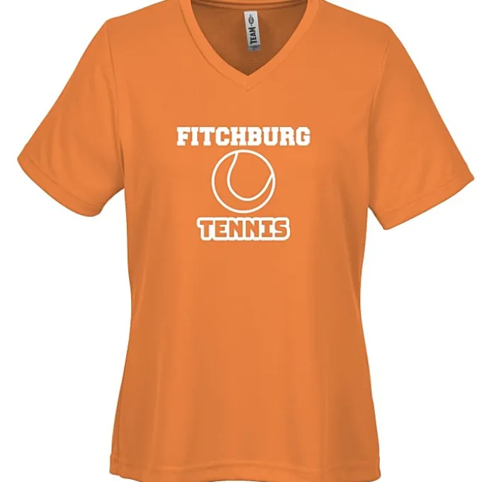 Zone Performance Mesh V-Neck T-Shirt - Ladies'