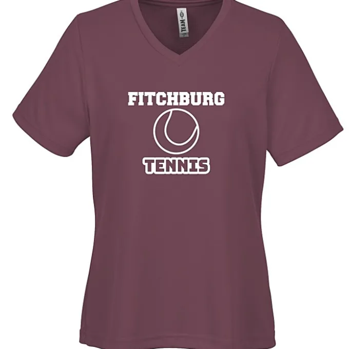 Zone Performance Mesh V-Neck T-Shirt - Ladies'