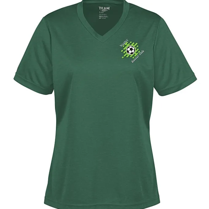 Zone Performance Tee - Ladies' - Heathers - Embroidered