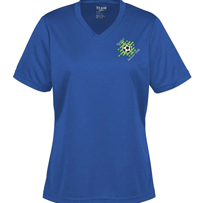 Zone Performance Tee - Ladies' - Heathers - Embroidered