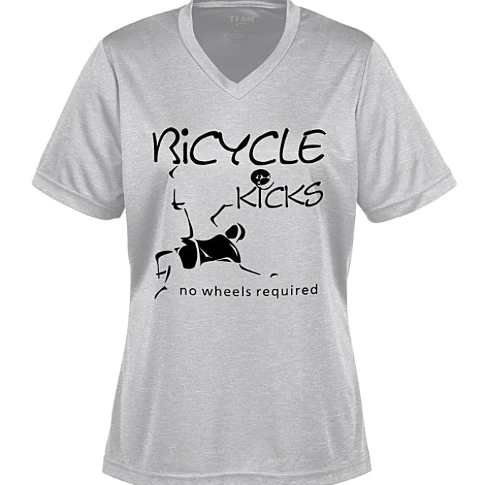 Zone Performance Tee - Ladies' - Heathers - Screen