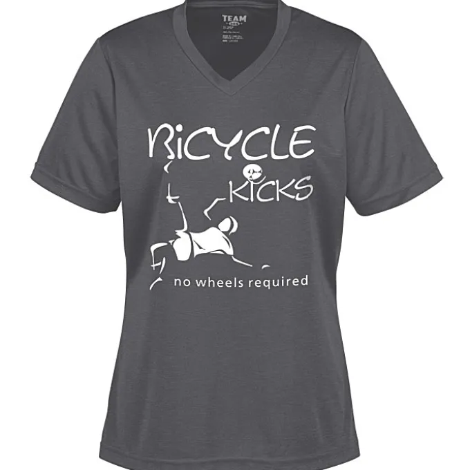 Zone Performance Tee - Ladies' - Heathers - Screen