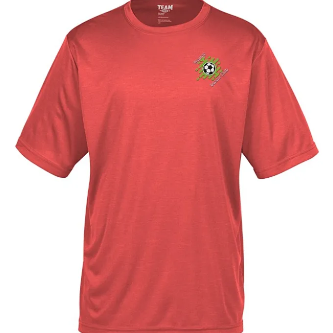 Zone Performance Tee - Men's - Heathers - Embroidered
