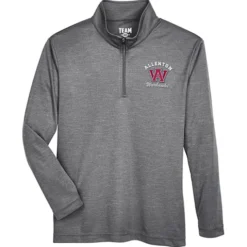 Zone Performance 1/4-Zip Pullover - Youth - Heathers