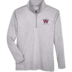 Zone Performance 1/4-Zip Pullover - Youth - Heathers