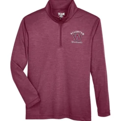 Zone Performance 1/4-Zip Pullover - Youth - Heathers